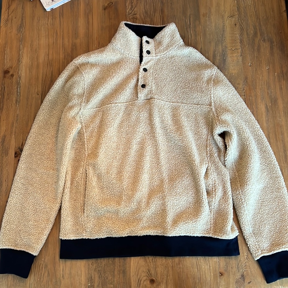 J Crew Sherpa sweater / pullover